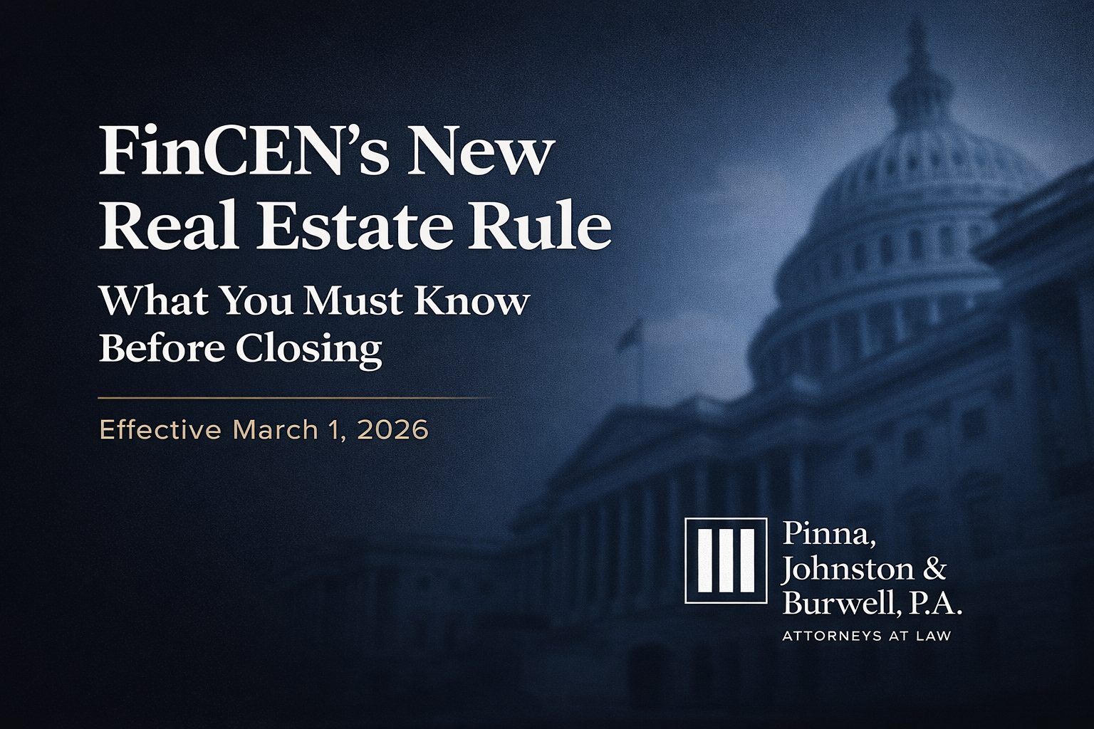 fincen residential real-estate reporting rule 2026